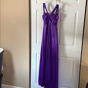 Purple dress